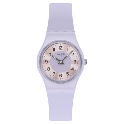 Szwajcarski modowy zegarek unisex Swatch Lilac Lightness LV121