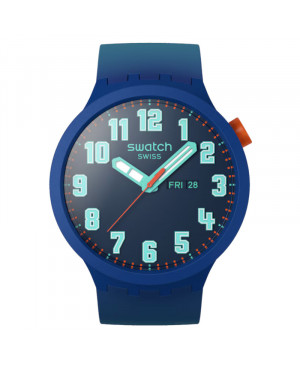 Szwajcarski modowy zegarek unisex Swatch Essentailly Bold SB01N700