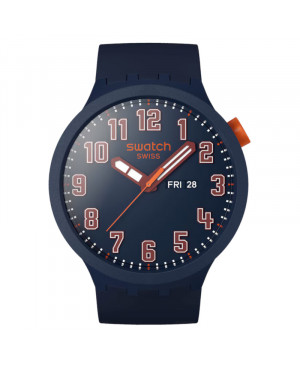 Szwajcarski modowy zegarek unisex Swatch Essentailly Confident SB01S700