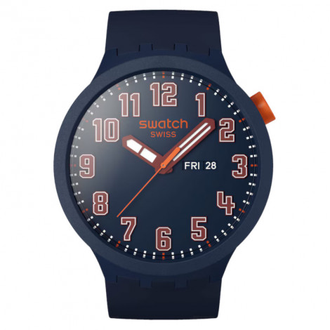 Szwajcarski modowy zegarek unisex Swatch Essentailly Confident SB01S700