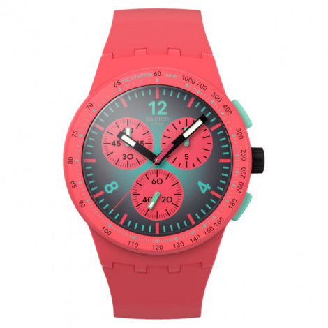 Szwajcarski modowy zegarek unisex Swatch Paradiso Kinetiko SUSP100