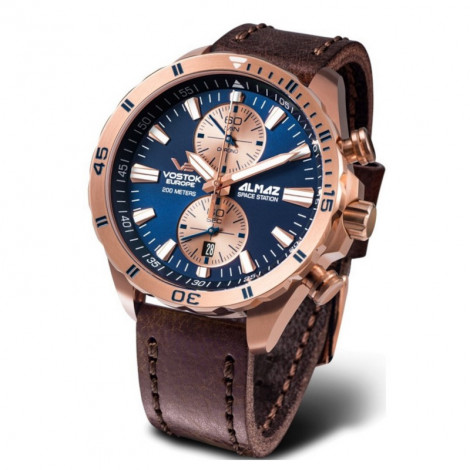 Sportowy zegarek męski VOSTOK EUROPE Almaz Space Station 6S11/320B660