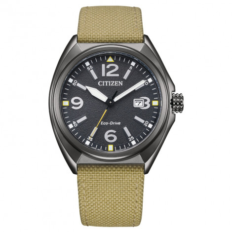 Sportowy zegarek męski Citizen Eco-Drive Military AW1575-08E