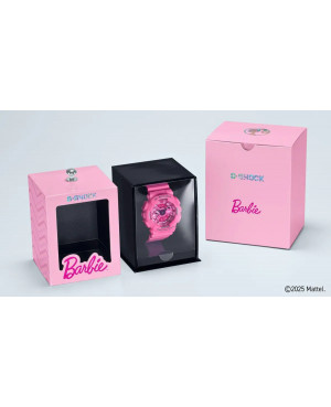 Japoński sportowy zegarek damski Casio G-SHOCK Barbie™ Collaboration GMA-S110BE-4AER