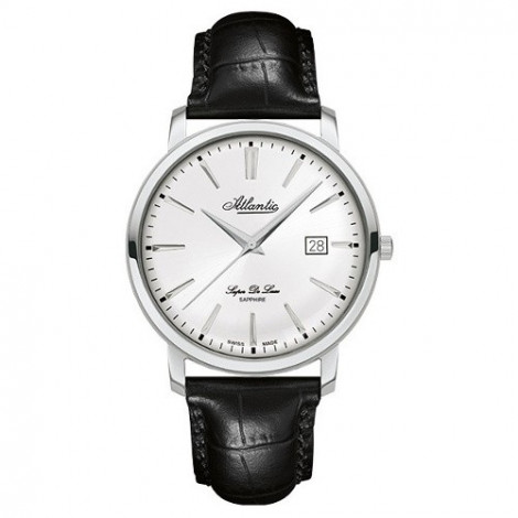Klasyczny zegarek męski Atlantic Super de Luxe 64351.41.21 (643514121)