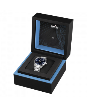 Szwajcarski klasyczny zegarek damski Tissot PR 100 Jungfraubahn T150.210.11.041.01