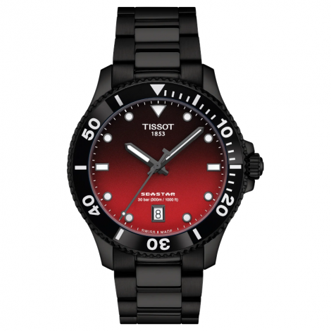 Szwajcarski sportowy zegarek męski TISSOT Seastar 1000 T120.410.33.421.00