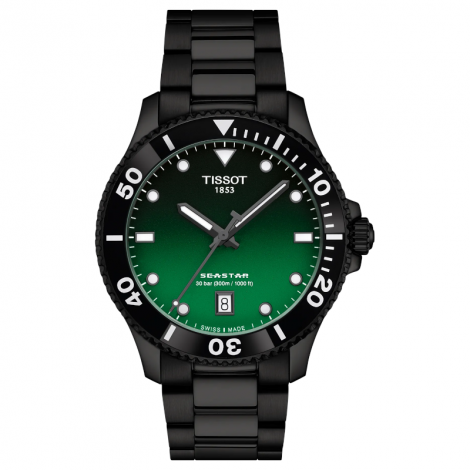 Szwajcarski sportowy zegarek męski TISSOT Seastar 1000 T120.410.33.091.00