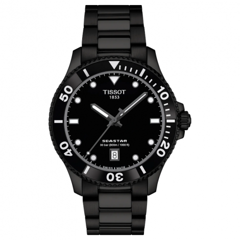 Szwajcarski sportowy zegarek męski TISSOT Seastar 1000 T120.410.33.051.00