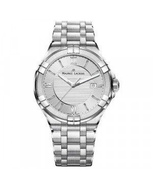 Szwajcarski klasyczny zegarek męski MAURICE LACROIX Aikon Gents AI1008-SS002-130 (AI1008SS002130)