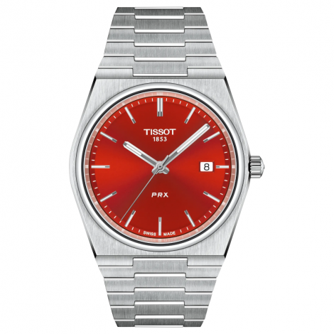 Szwajcarski elegancki zegarek męski Tissot PRX T137.410.11.421.00