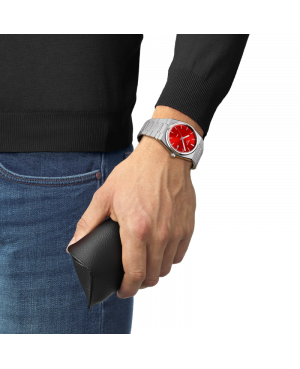 Szwajcarski elegancki zegarek męski Tissot PRX T137.410.11.421.00