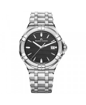 Szwajcarski klasyczny zegarek męski MAURICE LACROIX Aikon Gents AI1008-SS002-331(AI1008SS002331)