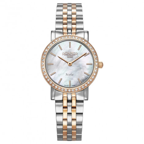Szwajcarski elegancki zegarek damski Roamer Scala 976830 49 20 50