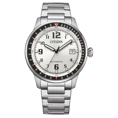 Sportowy zegarek męski Citizen Mechanical Urban Military NJ0190-51A