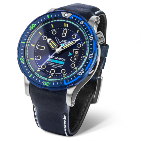 Sportowy zegarek męski Vostok Europe Batiscafos NH35A-511E768