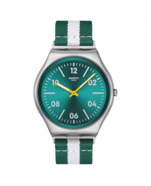 Szwajcarski modowy zegarek unisex Swatch Casual Stripe SS07S149