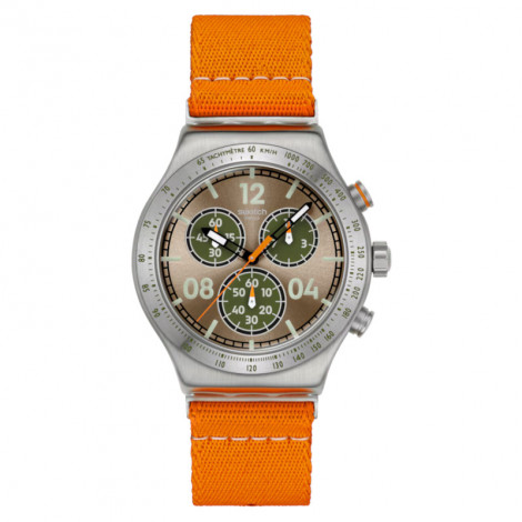 Szwajcarski modowy zegarek unisex Swatch Vacation Time YVS101