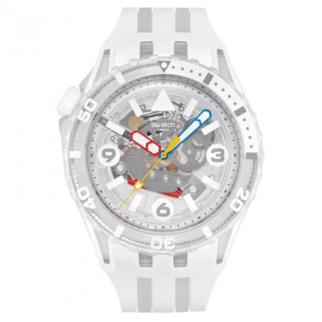 Szwajcarski modowy zegarek unisex Swatch Aurelia Aurita SSCU09K100