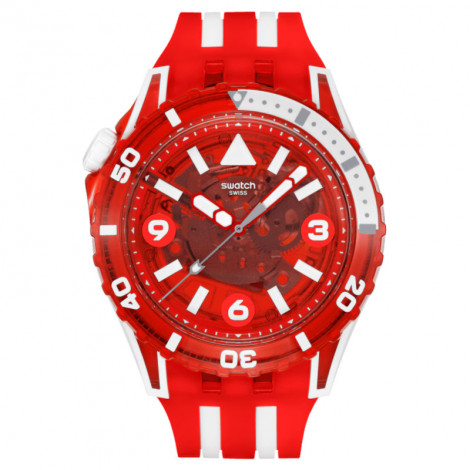 Szwajcarski modowy zegarek unisex Swatch Lion's Mane SSCU09R100