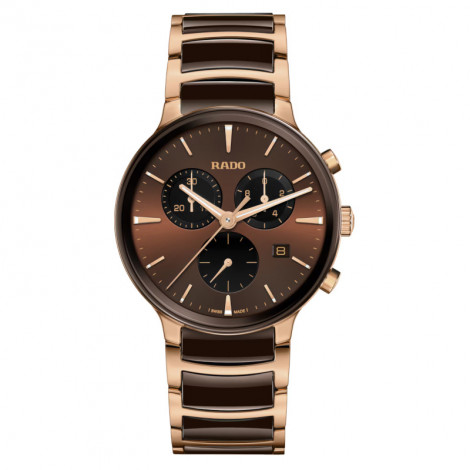 Szwajcarski elegancki zegarek męski RADO Centrix Chronograph R30212302