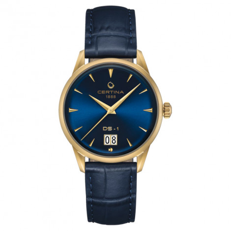 Szwajcarski klasyczny zegarek męski CERTINA DS-1 Powermatic 80 C029.426.36.041.00