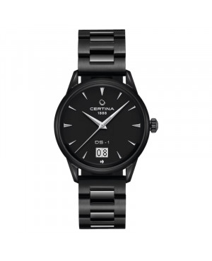 Szwajcarski klasyczny zegarek męski CERTINA DS-1 Powermatic 80 C029.426.33.051.00