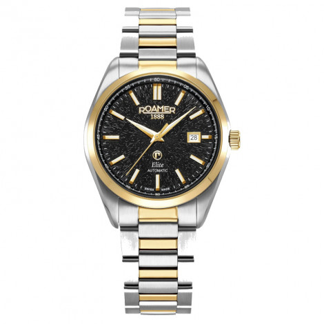 Szwajcarski elegancki zegarek męski Roamer Elite 970983 47 85 20