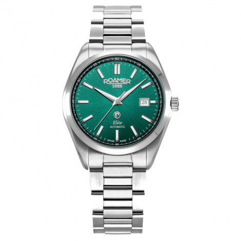 Szwajcarski elegancki zegarek męski Roamer Elite 970983 41 75 20