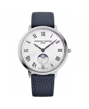 Szwajcarski klasyczny zegarek męski Frederique Constant Classics Moneta Moonphase FC-206RS3S6