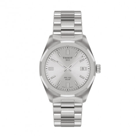 Szwajcarski elegancki zegarek damski Tissot PRC 100 Solar T151.822.11.031.00