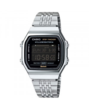 Sportowy zegarek damski Casio Digital Bluetooth ABL-100WE-1BEF