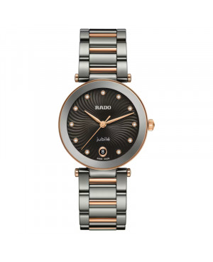 Szwajcarski elegancki zegarek damski Rado LaCoupole Diamonds R22241703