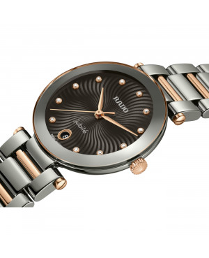 Szwajcarski elegancki zegarek damski Rado LaCoupole Diamonds R22241703