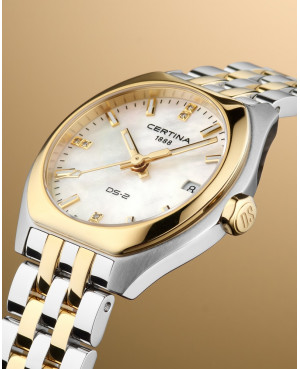 Szwajcarski elegancki zegarek damski Certina DS-2 C049.210.22.116.00