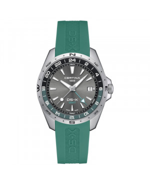 Szwajcarski sportowy zegarek męski Certina DS-X GMT C047.452.17.081.00