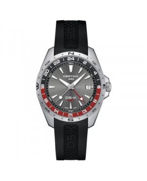 Szwajcarski sportowy zegarek męski Certina DS-X GMT C047.452.17.081.01