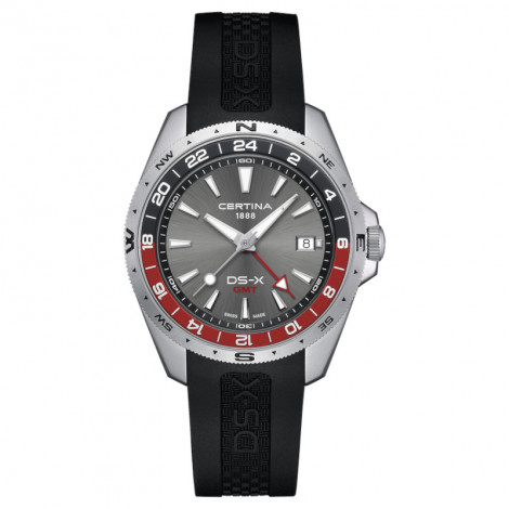Szwajcarski sportowy zegarek męski Certina DS-X GMT C047.452.17.081.01