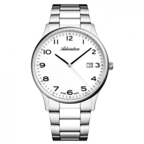 Szwajcarski elegancki zegarek męski Adriatica A1293.5123Q