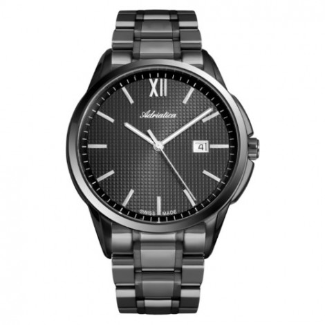 Szwajcarski elegancki zegarek męski Adriatica A1290.S166Q