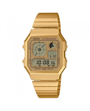 Japoński zegarek męski Casio Vintage A130WEG-9AEF