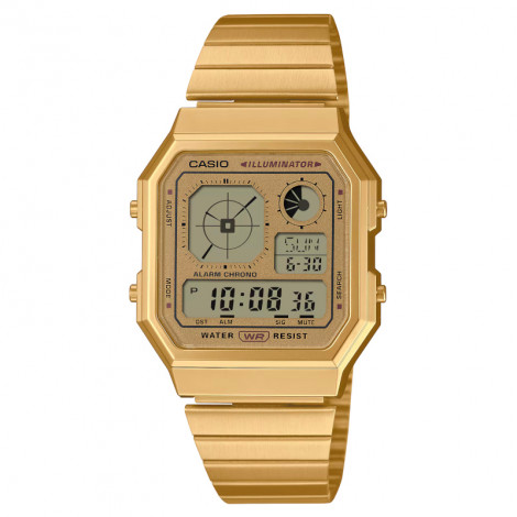 Japoński zegarek męski Casio Vintage A130WEG-9AEF