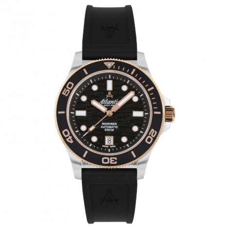 Szwajcarski sportowy zegarek męski Atlantic Mariner Automatic 81771.43.69RPU