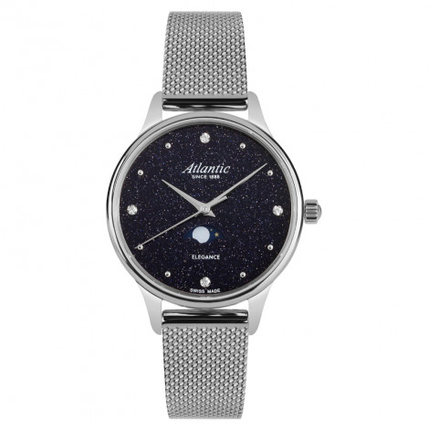 Szwajcarski elegancki zegarek damski Atlantic Elegance Aventurine 30230.41.59MB