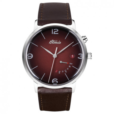Polski elegancki zegarek męski Błonie Elektro Herc Data