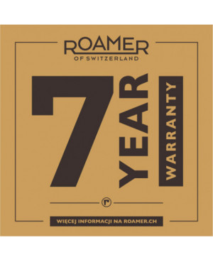 Szwajcarski elegancki zegarek damski Roamer Sportiva Diamond 865847 47 20 50