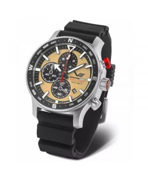 Sportowy zegarek męski Vostok Europe Expedition Sahara Route of Tuaregs Chrono Limited Edition 6S10-598A753