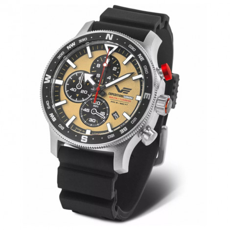 Sportowy zegarek męski Vostok Europe Expedition Sahara Route of Tuaregs Chrono Limited Edition 6S10-598A753