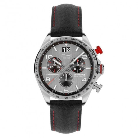 Szwajcarski sportowy zegarek męski Atlantic 55463.41.25 Grand Prix Chrono