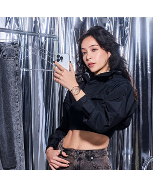 Sportowy damski zegarek Casio G-Shock Women GM-S2110PG-1A4ER